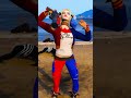 SPIDERMAN HARLEY QUINN FUNNY MOMENTS TRY NOT TO LAUGH 😂 #gta #spiderman #funnyvideos