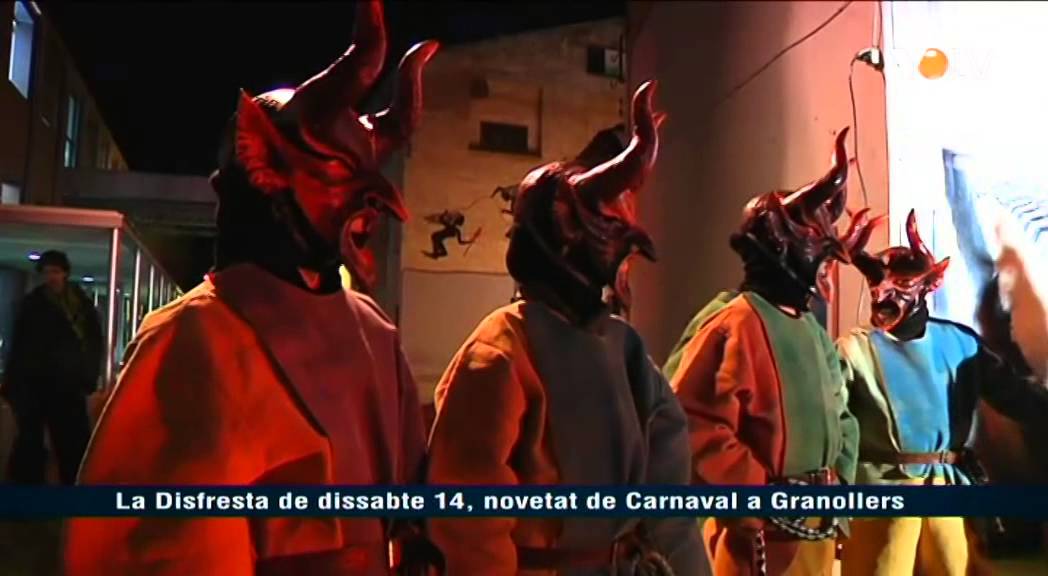 VOTV - La Disfresta de dissabte 14, novetat de Carnaval a Granollers