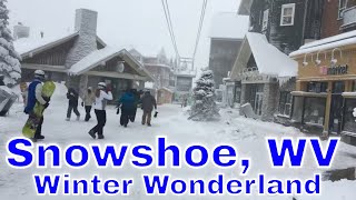 Snowshoe West Virginia is a Winter Wonderland!