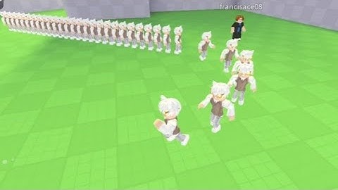 [Roblox] Noob Train - Transform 100 noobs to look like your character