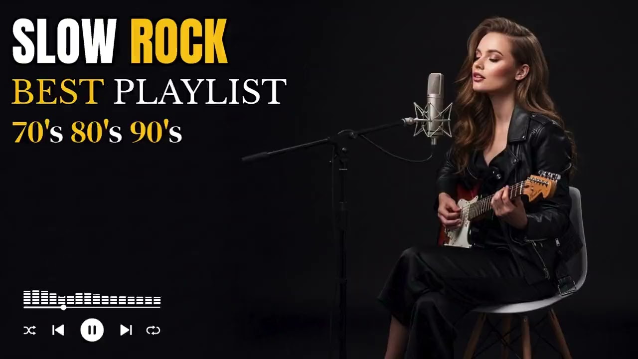 Slow Rock Relaxing Music — Gentle Rock Ballads for the Soul