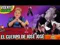 EL CUERPO DE JOSÉ JOSÉ Y LA FALSA REUNION DE SUS HIJOS