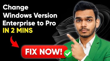 Change Windows Edition Without Losing Data  | Enterprise to Pro in 2 Mins! (2025)