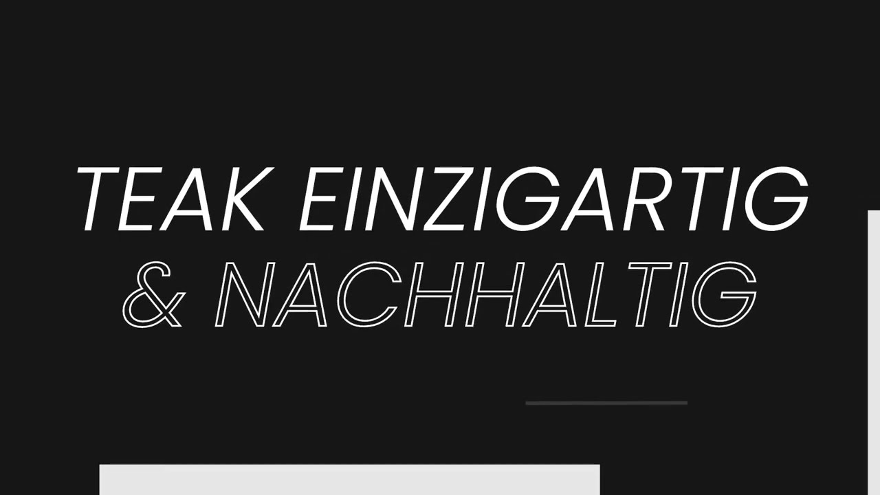 Teakholz Möbel nachhaltig & einzigartig aus Altholz und recyceltem Holz