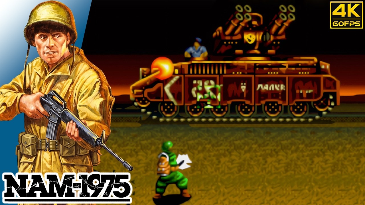 NAM-1975 (Arcade / 1990) 4K 60FPS - YouTube