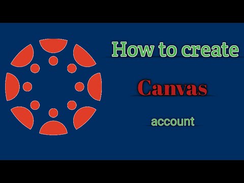 How to create a canvas student account in Urdu|Hindi