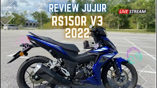 PART 1: REVIEW JUJUR RS150r V3 (2022) (MODEL TERBARU!)