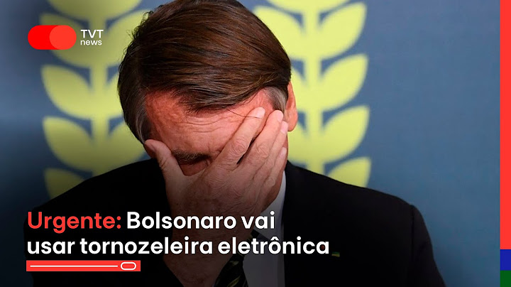 #aovivo Jair Bolsonaro coloca tornozeleira eletrônica e está proibido de acessar redes - 18/7/2025