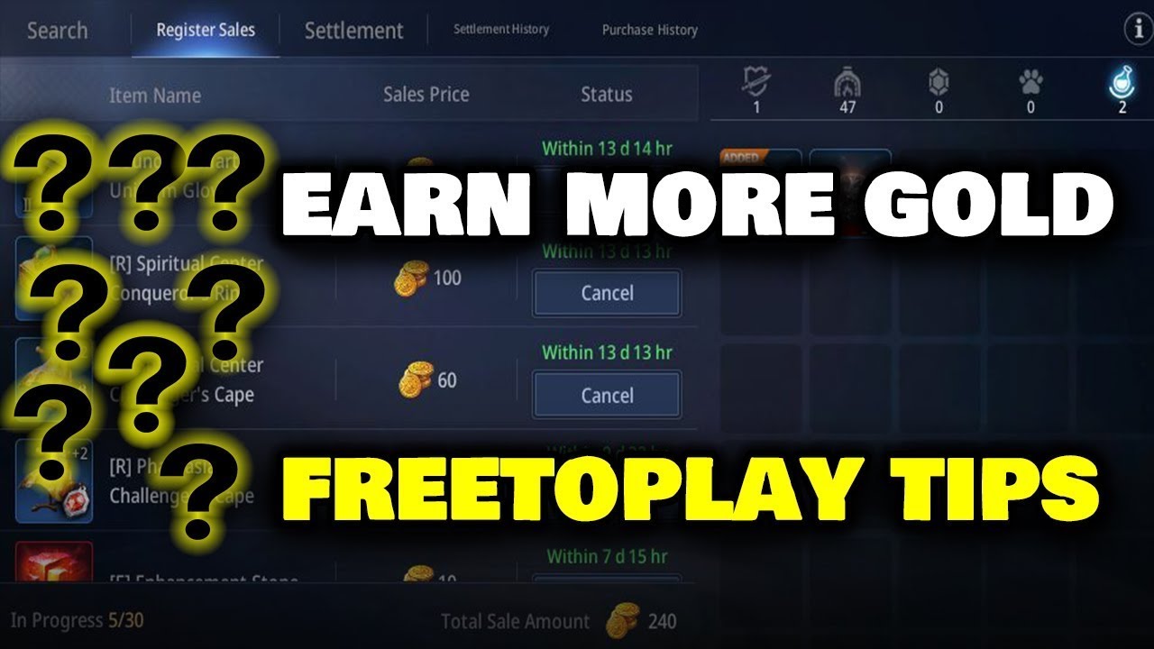 MIR4 - DAILY ROUTINE FOR EASY GOLDINGS USING ALT!!! (TAGALOG)