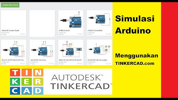 simulasi arduino dengan tinkercad