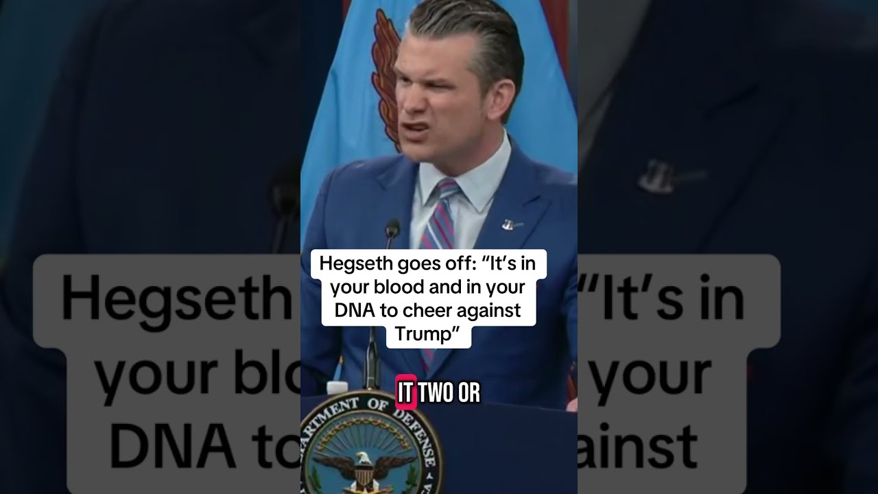 Hegseth Goes Off On Media Over Iran Intelligence Leak Probe