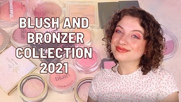Blush and Bronzer Collection June 2021 // Inventory, Declutter + Organization