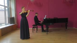 В.А. Моцарт. Концерт для скрипки с оркестром N5, 1 часть