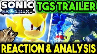 NEW Sonic Frontiers TGS Trailer Reaction \& Analysis - New Island, Super Sonic, Titan Boss, \& More!