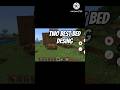 easy top 2 best bed desing in Minecraft #shorts #hacks