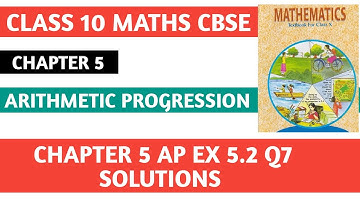 Chapter 5 arithmetic progression class 10 ex 5.2 Q7