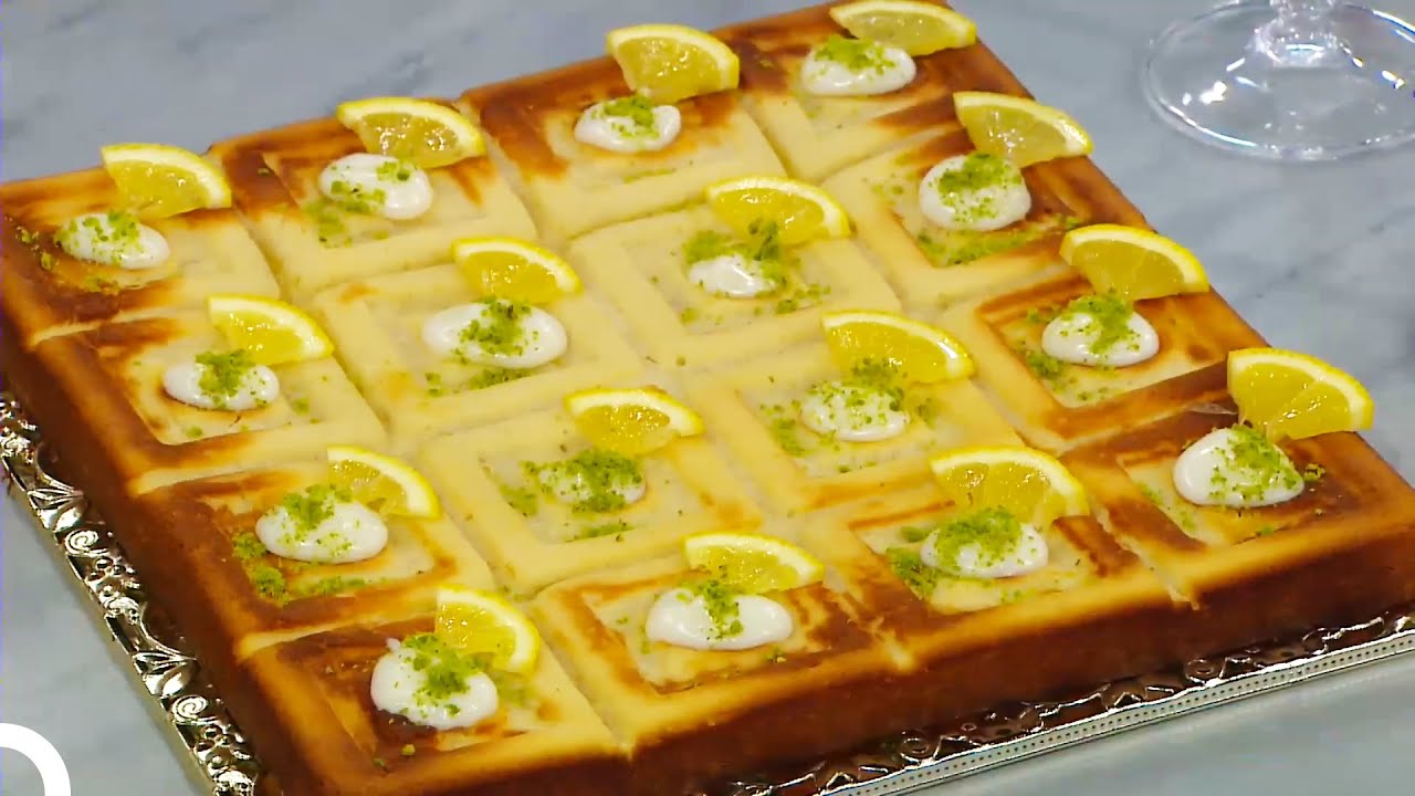Kolay Limonlu Muhallebili Kek Tarifi | Nermin'in Enfes Mutfağı