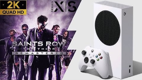 Xbox Series S | Saints Row: The Third Remastered | New-gen upgrade