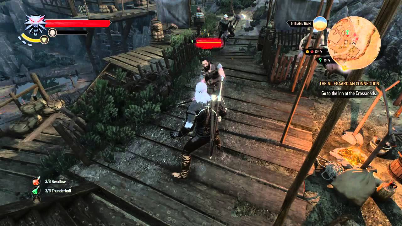 Witcher 3 Combat Devil's Pit YouTube