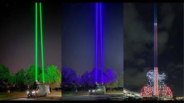 O78 Sky Laser — 10 km Sky-Beam | IP65 Outdoor Laser Light Show Projector