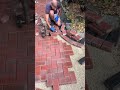 Rain rain go away 😭 #blockpaving #blockcutter #landscape #albania #porcelain