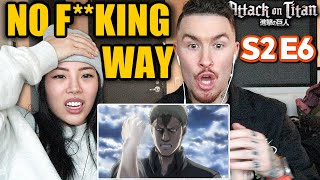 NOOOOOOOOOOOOOOOO | Attack on Titan Reaction S2 Ep 6