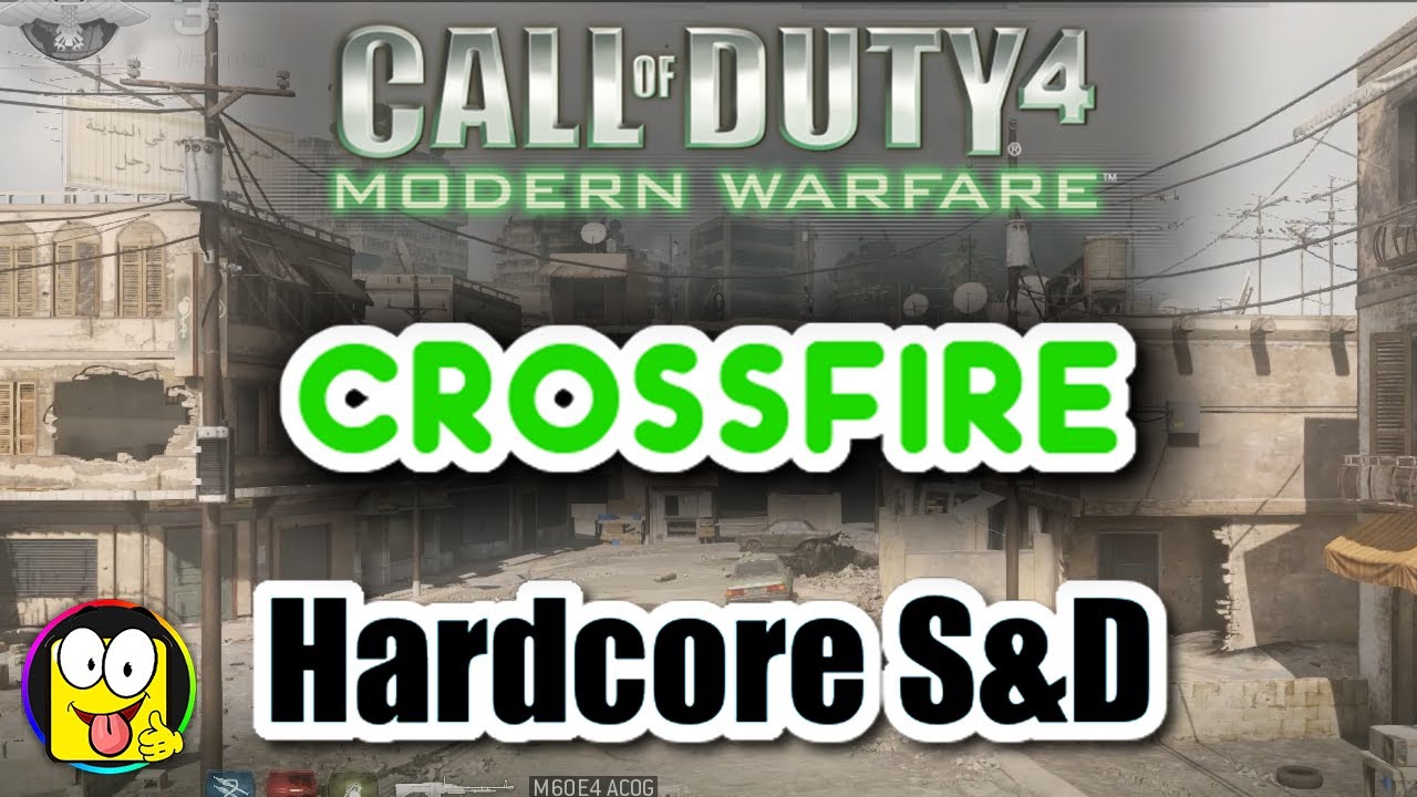 Call of Duty 4 - Crossfire - Hardcore Search & Destroy (Bots Hard) # ...