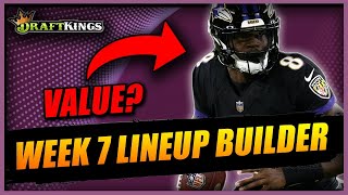 EVERYTHING You Need to Know: DraftKings Week 7 NFL DFS