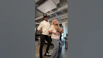 Sabrina Carpenter And Markell Washington Dancing To Nonsense