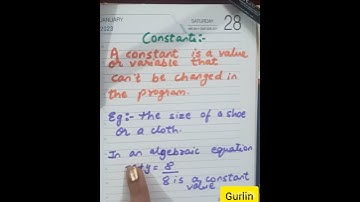 What are Constants in C language || Basic of C language for beginners💻