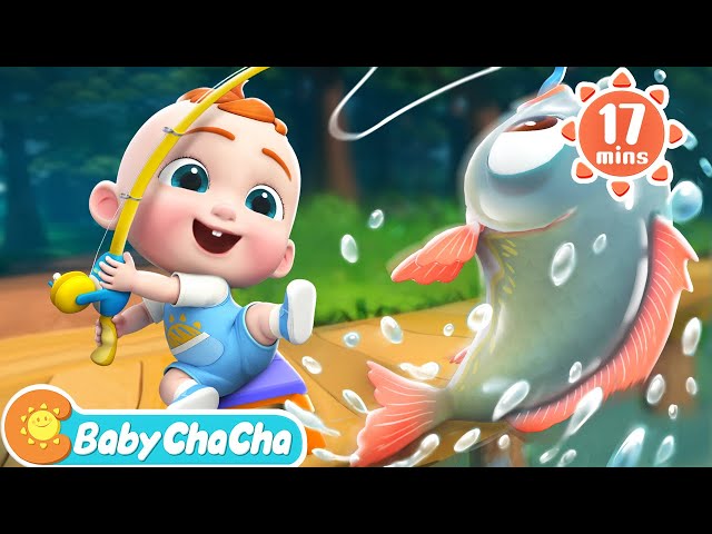 12345 Once I Caught a Fish Alive | Learn Numbers Song + More Baby ChaCha Nursery Rhymes & Kids Songs class=