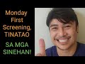 MONDAY FIRST SCREENING 3rd Pinoy movie na tinao sa sinehan after Maid in Malacanang and Deleter