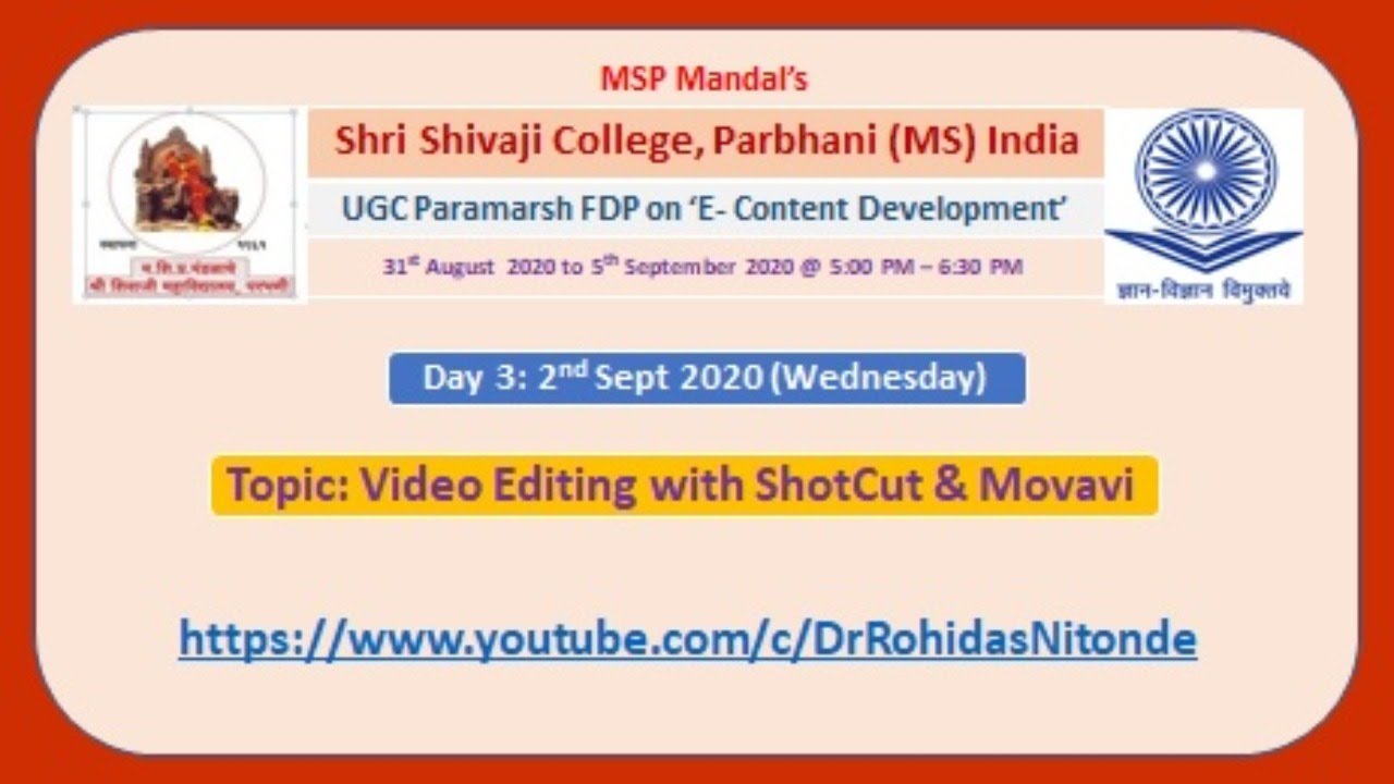 Video Editing with ShotCut & Movavi YouTube
