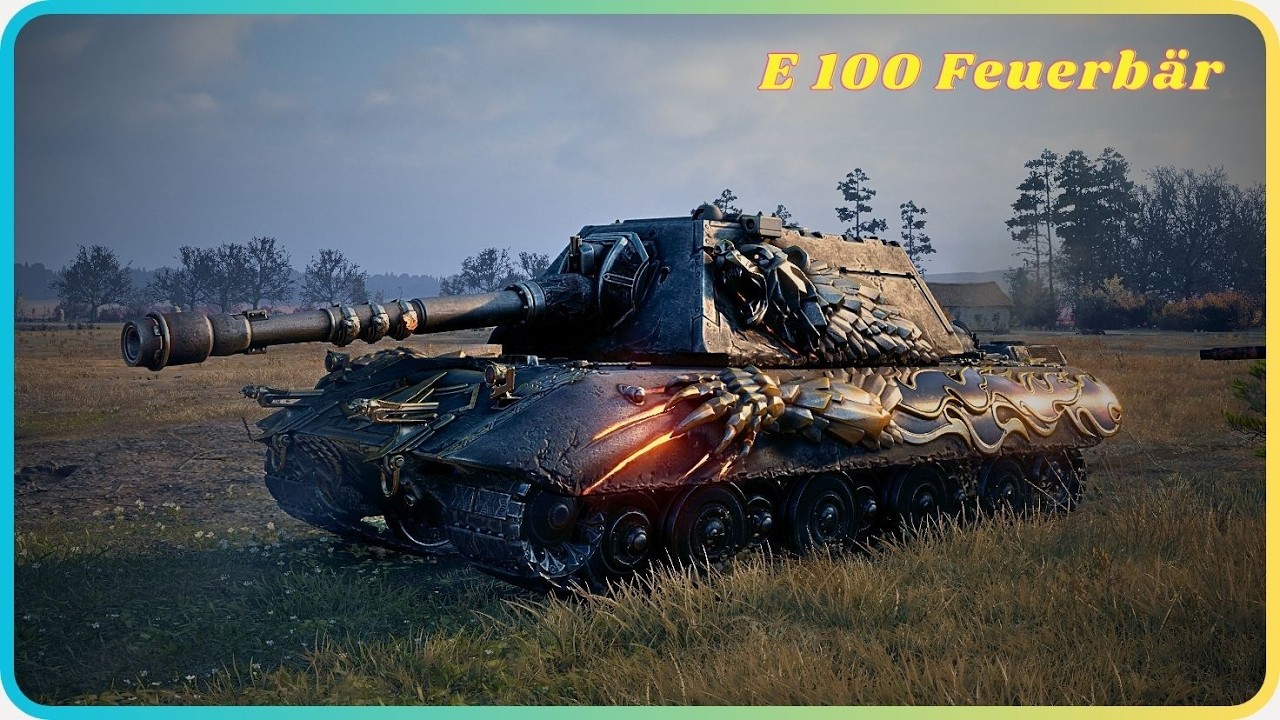 E 100 Fire Bears — настоящий зверь!