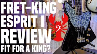 Fret-King Esprit I - Is This Weird B Fit For A King? Lets Find Out - Lowendlobster Review