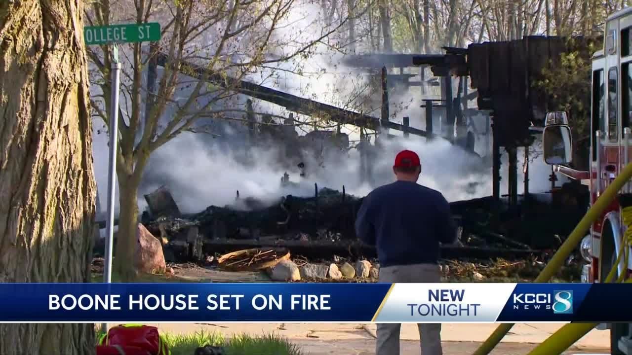 Police take man into custody after house fire in Boone YouTube