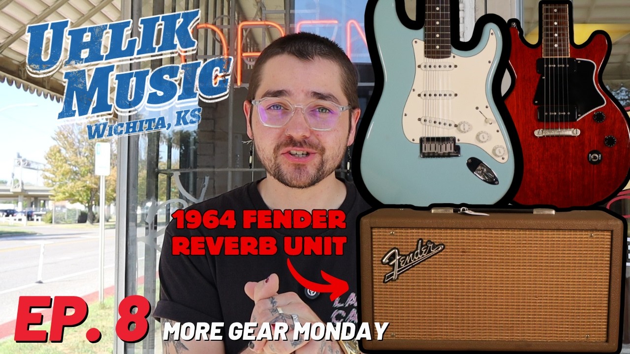 More Gear Monday | Episode 8 | 1964 Fender Reverb Unit, Gibson Les Paul 100, & MORE!
