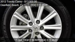 2012 Toyota Camry XLE Sedan 4D for sale in Deerfield Beach,