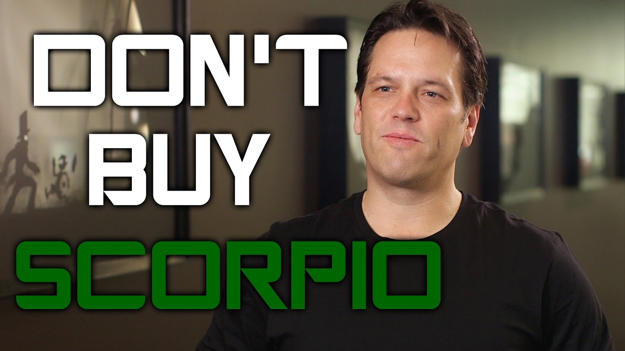 Phil Spencer: "Don't Pre-Order Scorpio" ???