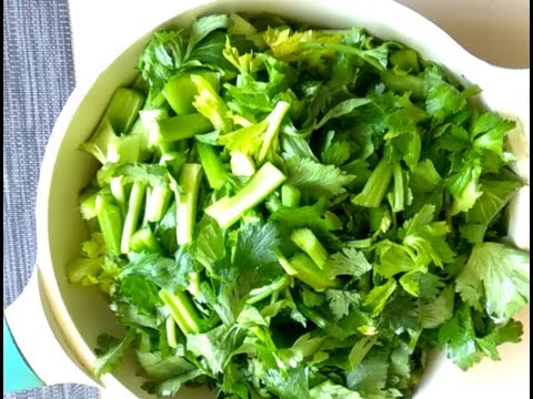 Сельдерей с яйцом - Вкусно и мега полезно !