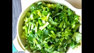 Сельдерей с яйцом - Вкусно и мега полезно !