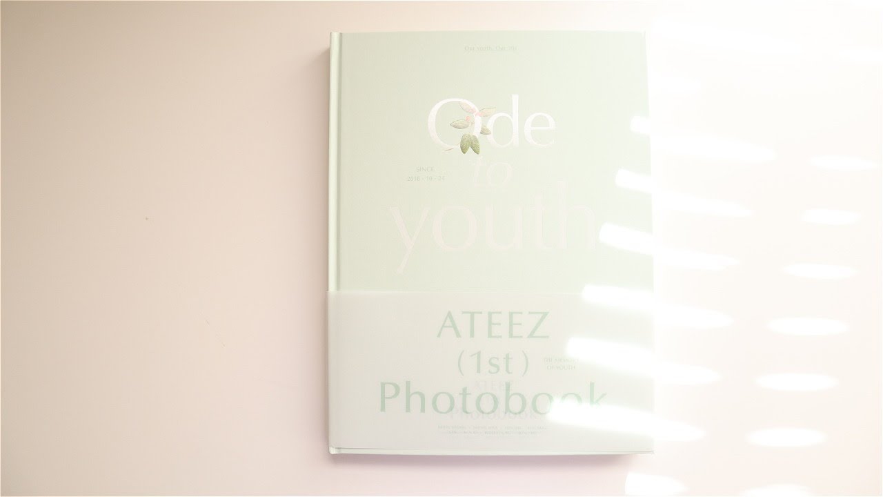 ATEEZ ODE TO YOUTH 1ST PHOTOBOOK - YouTube