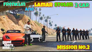 Frenklin And Lamar Stolen 2 Car | Gta 5 Game Gta V Gaming Mission No 2 Michael Gameplay #gta5 #gtav