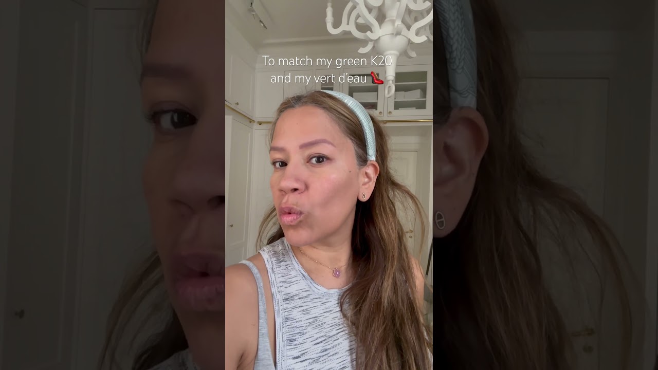 Hermès vert d’eau, so I got it. 