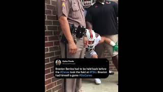 Braxton Berrios Says 'Hold Me Back' Information