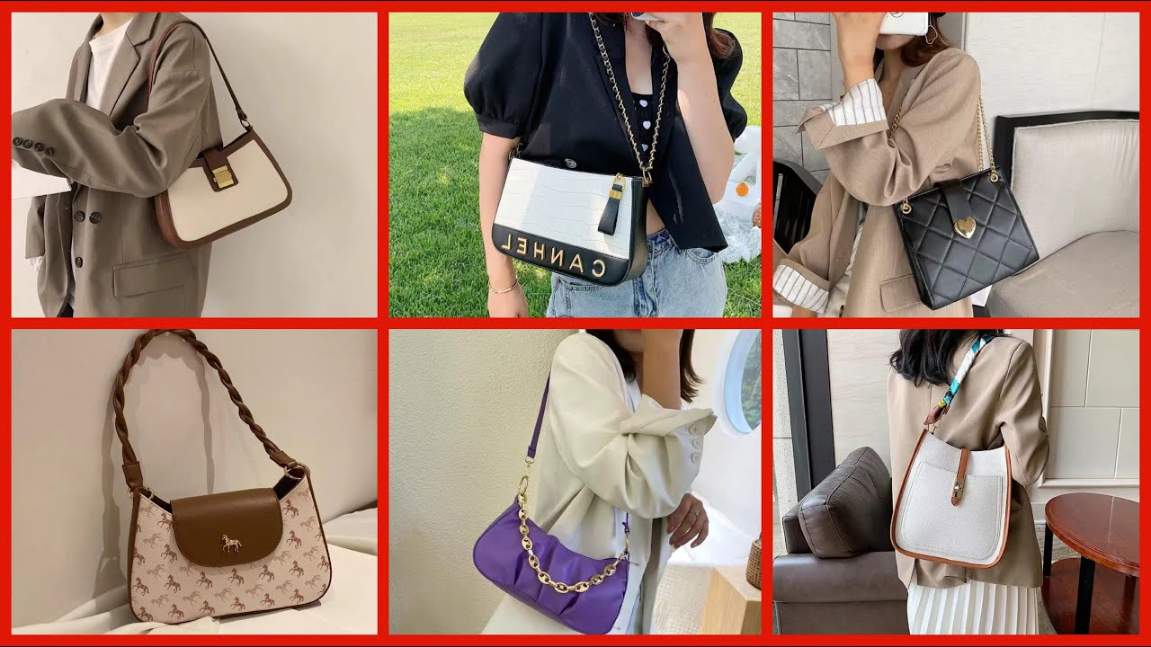 Most Stylish new design handbags\design your own handbag purse\pearl beads handbag design YouTube