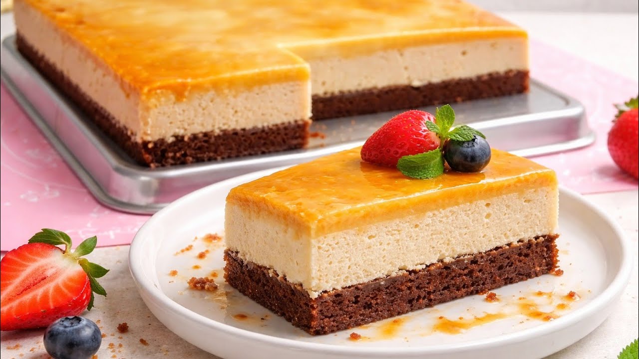 السهل الممتنع❗الجاتوه اللي مكسر الدنيا❗أسرار الجاتوه بالكريمة كراميل النتيجة هتفاجئك❗طبقات فخمة 