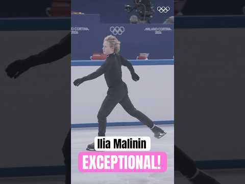 Ilia on Olympic ice 🥹🤩