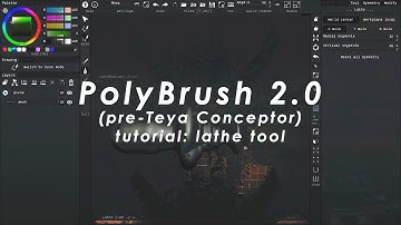 Polybrush Tutorial: Lathe tool