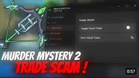 *NEW* TRADE SCAM SCRIPT! - MM2 SCRIPT [TRADE STEALER ITEMS STEALER]